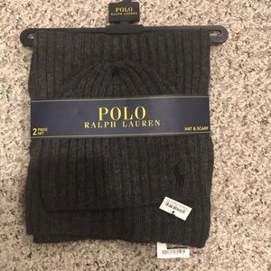 Polo Ralph Lauren hat and scarf